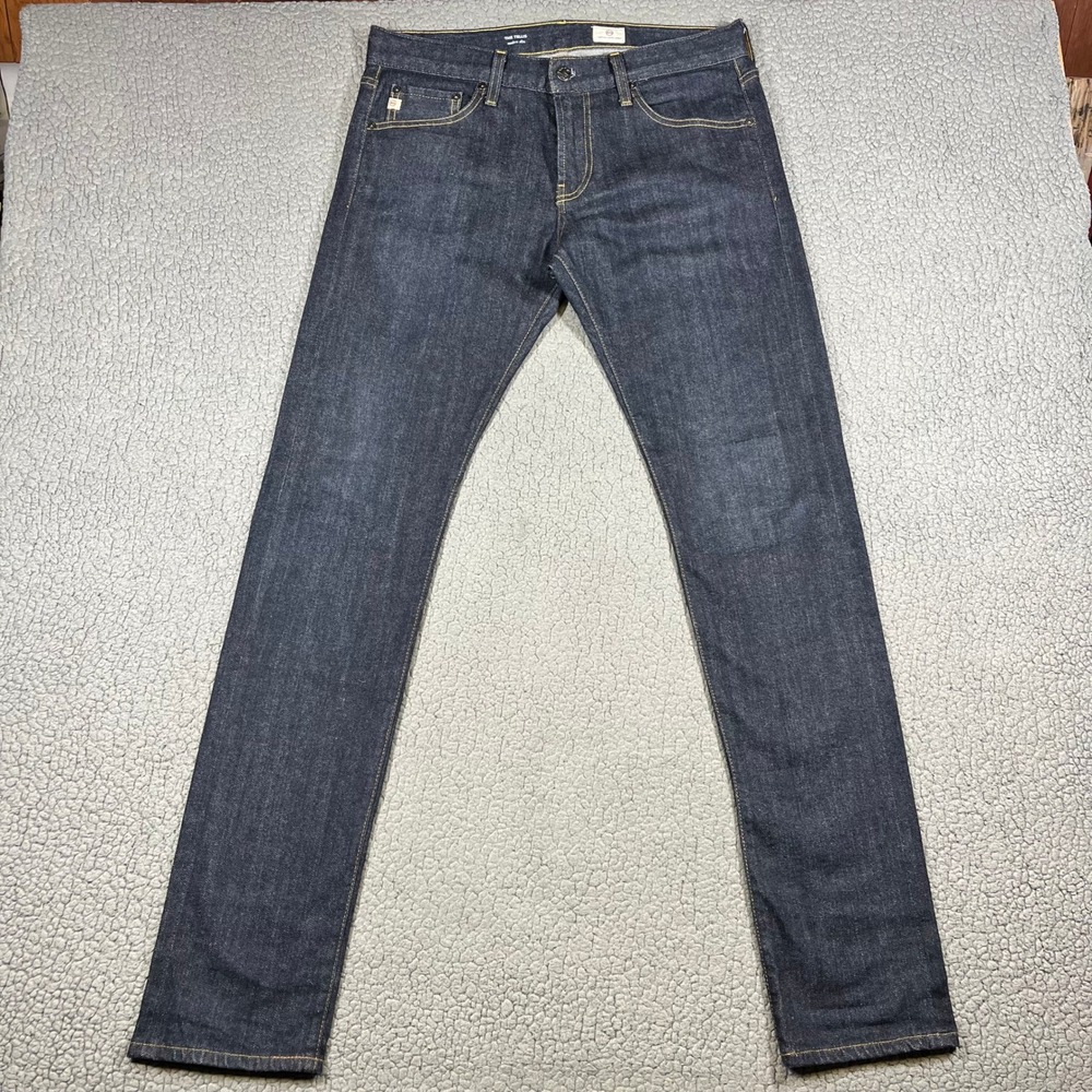 AG Adriano Goldschmied The Tellis Jeans Men 33R (34x34) Modern Slim Indigo